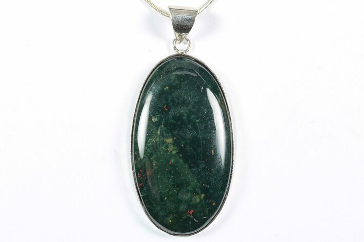 Bloodstone Pendant (Necklace) - Includes Chain #346503